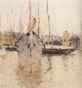 Berthe Morisot The Boat oil painting reproduction